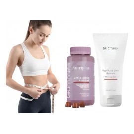 Farmasi - Kit Gel Reafirmante Paprika Y Gomitas Vinagre Manzana 60 Pzs Mentol