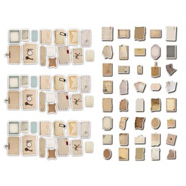 EPCDBBRT 85 Retro Stickers, Decorative Stickers, Scrapbook Stickers, Writable Stickers, Can Be Used To Decorate Notepads, Photo Albums, Computers, Water Bottles, Etc.