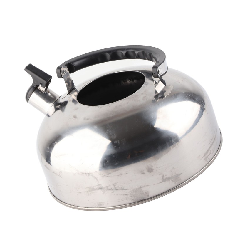 3L Stainless Steel Whistling Tea Kettle Fast Heating One Touch