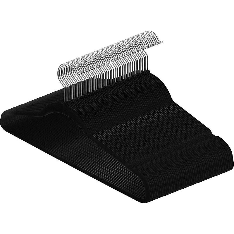 Utopia Home Velvet Hangers 50 Pack – Luxury Non-Slip Slim