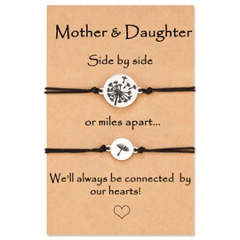 Wilacia for Mum Mother Daughter Gifts Mother Daughter Bracelets Birthday Valentine's Day