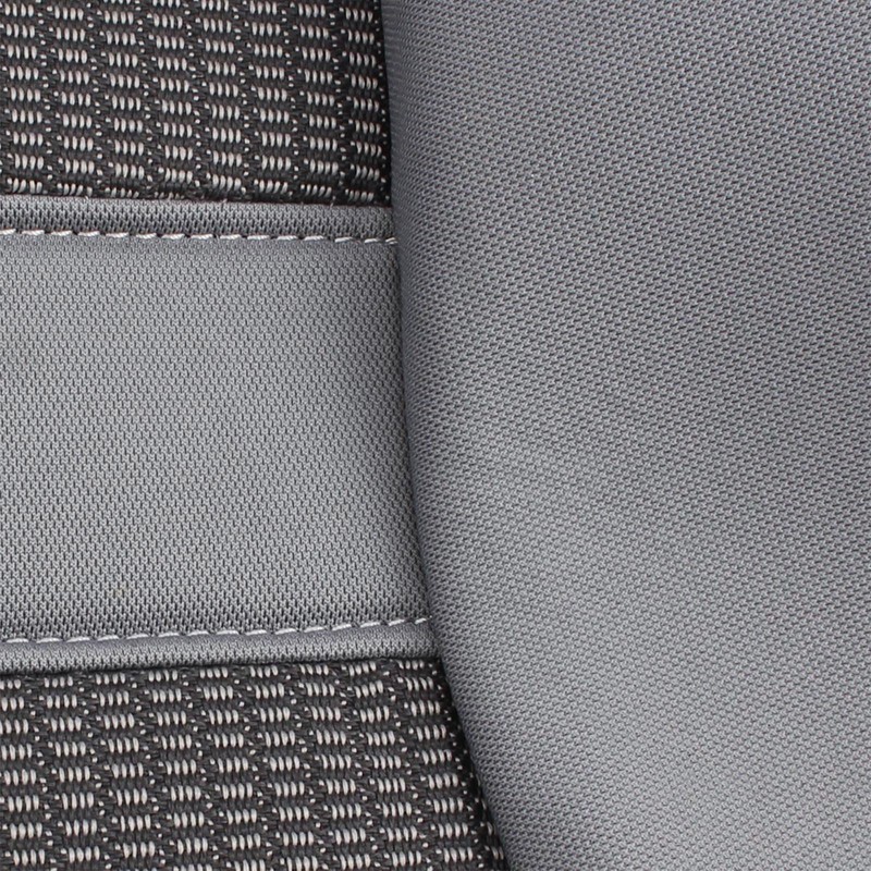 AUTOKAY Driver Side Seat Bottom Cushion + Gray Seat Cover