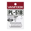 Vanfook PL-51B Plugging, Single Heavy Barbless, Pack of 12, Stealth