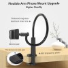 none Phone Holder Bed Gooseneck Mount -Flexible Arm 360 Mount