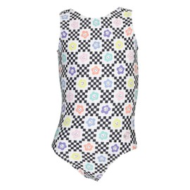 Destira Gymnastics Leotards for Girls, Outside The Box, Super Soft Leotards for Women and Girls with Matching Scrunchie, Gymnastics, Dance, Cheer, Yoga, and More, Child L (10)