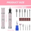 Bettinay 4 Speeds Nail Grinder for Thick Toenails Set, Electric