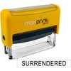 Surrendered Self Inking Rectangle Stamp - Required for webDEALER Program