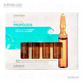 Lanosterín Lanosterin Aceite Propóleos Con Colágeno 12 Ampolletas 13ml