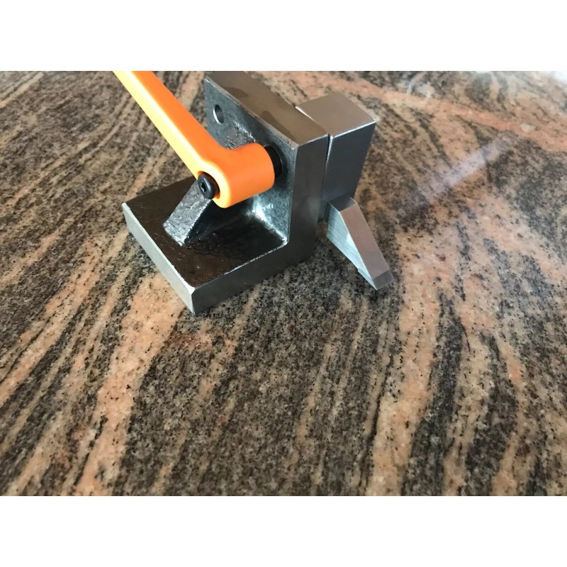 Knife Maker's Center Line Scribe, Angle Block Scribe, 2X72 Knife