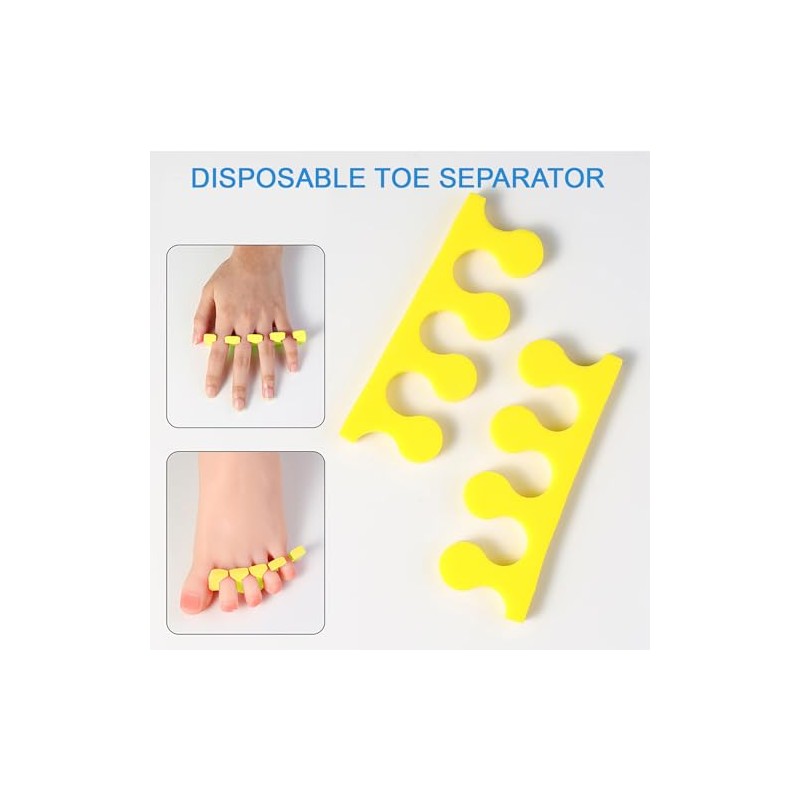 5-in-1 Disposable Pedicure Kit for Home or Salon Use