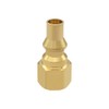 Hooshing Propane Gas Quick Connect Plug 1/4" NPT Female Brass