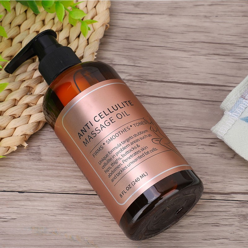 240ml MELAO Massage Essential Oil Moisturizing Body Metabolism Massage Oil