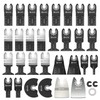 MaxAwe 33-Piece Oscillating Saw Blades Kit, Multitool Saw Blade Set