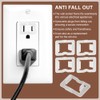 24 Pcs Loose Outlet Fix Plug, Wall Socket Fixer, Transparent