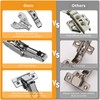 Chibery 10 Pack 165 Degree Lazy Susan Hinge, Face Frame,