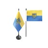 Flaggenfritze Table Flag Upper Silesia + Free Sticker