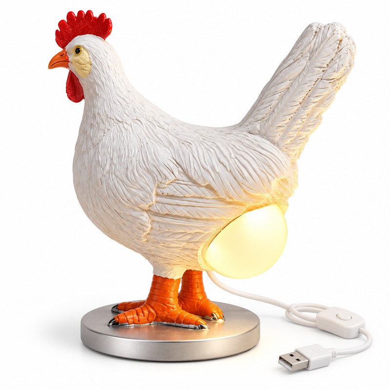Cute Chick LED Night Light for Kids – 20cm Animal