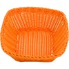 Saleen Square Trend Basket, Orange, 23 x 23 x 9