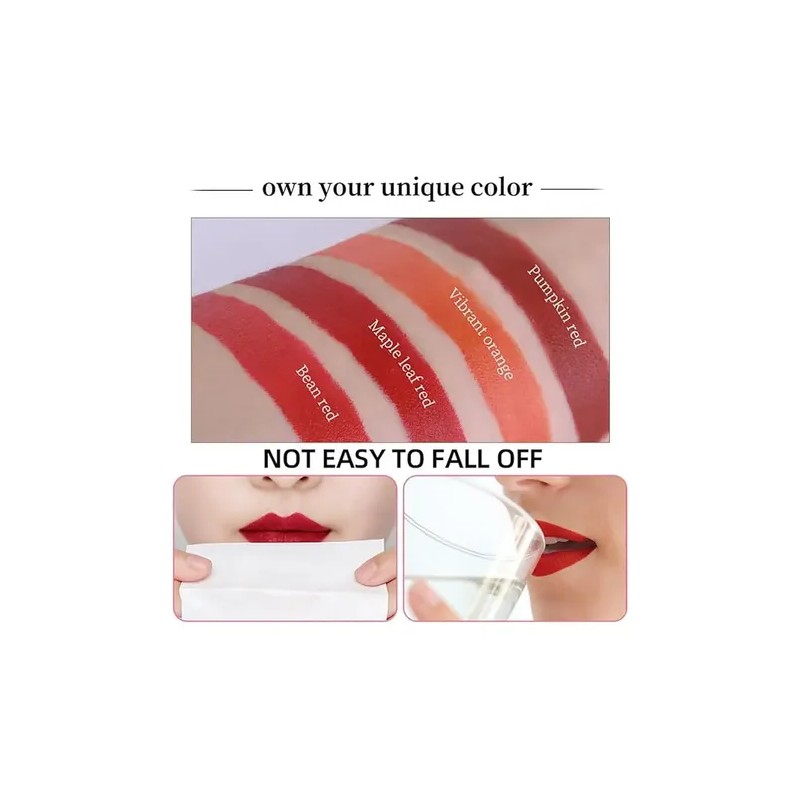 Kit Labiales Mate Lana Del Rey 4 Tonos De Rojo