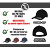 tshirtladen Funny Snapback Cap - Ich Bin der legendäre LKW