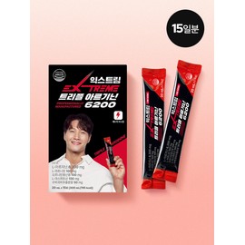 Extreme 트리플 아르기닌 6200 15포 1박스 (15일분) Triple Arginine 6200 15 Packs (15 Days Supply)