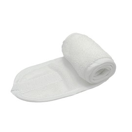 10-Pack White Spa Headbands for Facials | Professional Microfiber Facial Headbands for Skincare, Salons & Clients | Reusable & Adjustable