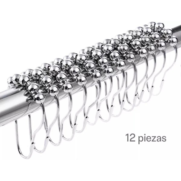Mebix TRD Kit De 12 Ganchos De Acero Inoxidable Para