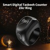 OUD Bukhoor Smart Tasbih Zikr Ring, 18mm 20mm 22mm, Digital