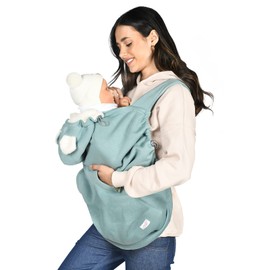 MijaCulture Maternity Soft Warm Baby Universal Carrier Cover 4129 (Turquoise)