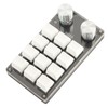 One Handed Macro Mechanical Keyboard 12 Key Multifunction DIY Programmable