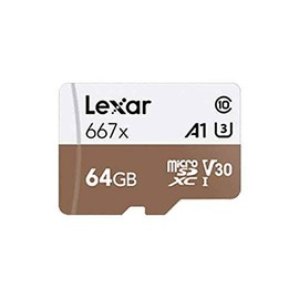 Lexar microSDXC Card 64GB High-Performance 667x UHS-I U3
