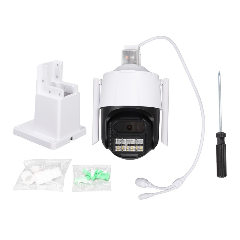 Outdoor Security Camera Dome WiFi IP Monitor AI Alarm Two