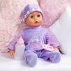 Bayer Design 93826AF Interactive Talking Sleeping Eyes Soft Body Baby