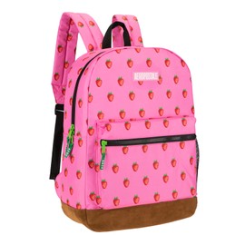 AEROPOSTALE Upgraded Fieldtrip Backpack for Girls - Womens Bag for Everyday Use, Daypack for Travel (Strawberry Fields)