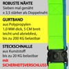 Taschenmann2005 Suitcase Straps with Locking and Cross Strap Function, Set