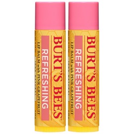 Burt's Bees Bálsamo Labial - Pomelo Rosa - 0.15 oz - Paquete de 2