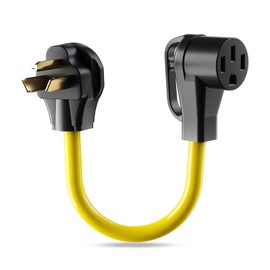 ACKING NEMA 10-30P to 14-50R EV Charger Adapter Cord Compatible with EV, 30 Amp Dryer to 50 Amp EV for Level 2 Charging, ETL Listed