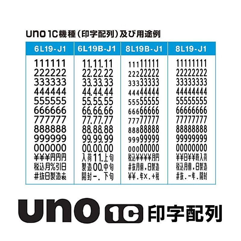 SP/UNO1C Common Label, Shelf Life, Strong Viscosity, 10 Rolls, SATO,
