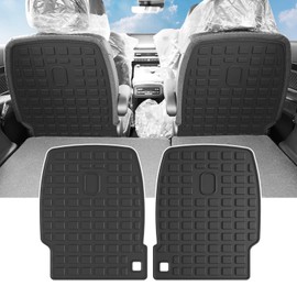 powoq 7 Seats Cargo Mat Compatible with 2020-2025 Palisade Trunk Mat TPE Cargo Liner Trunk Liner 2nd Back Seat Protector Replacement for 2020-2025 Palisade Accessories