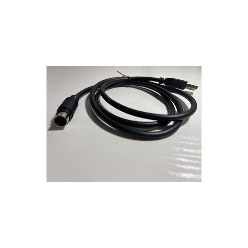 Línea de datos USB a Mini DIN de 7 pines