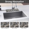 2PCS 15" X 5.5" Kitchen Sink Splash Guard Faucet Mat