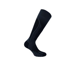 Eurosock Standard Ski Silver Supreme, Deep Black, X-Large