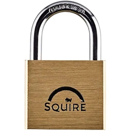 Henry Squire Lion Premium Solid Brass 5 pin Double Locking Padlock, 39.5 mm (Length)
