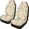 Talayituse Rooster Chicken Flower Print Car Seat Cover Front Seats