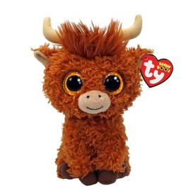 Ty Beanie Boos Alfie The The Highland Cow - 6"