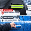 Magnetic Windshield Snow Cover for Winter Car Protection – PVC