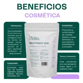 Montanov 202 Auto Emulsioante Natural Cremas Solidas 250g Momento De Aplicación Día/noche Tipo De Piel Todo Tipo De Piel