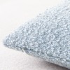 Mixhug Decorative Boucle Throw Pillow Covers, Light Blue, 18 x
