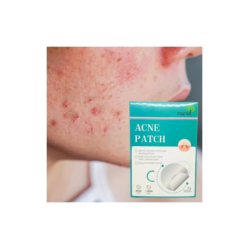 Parches Invisibles Acné Espinillas Facial Absorbente 72pz F