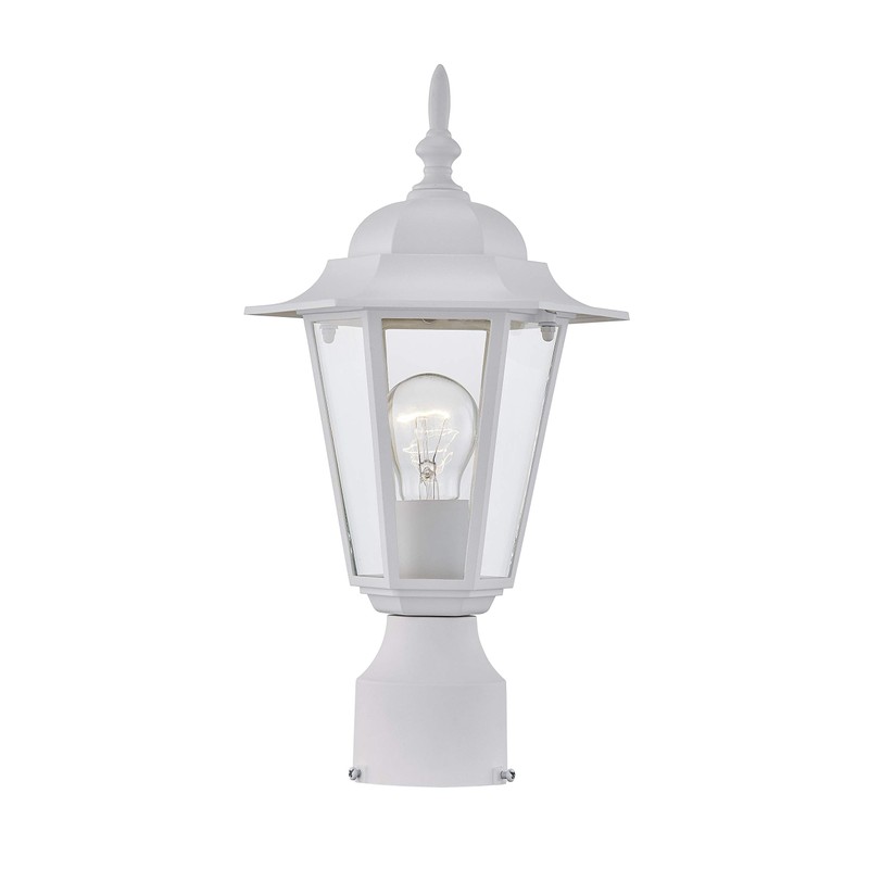 WISBEAM Outdoor Post Light, Pole Lantern, E26 Base 60W Max,